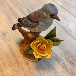“Mountain Bluebird”#8627 Porcelain Figurine by Andrea Sadek